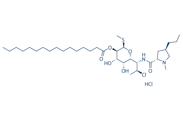 Clindamycin palmitate HCl化学構造